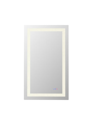 Elegant Lighting - MRE82440 - LED Mirror - Riven - white