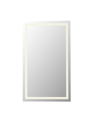 Elegant Lighting - MRE83660 - LED Mirror - Riven - white