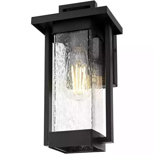 Elegant Lighting - OD319W12BK - One Light Outdoor Wall Sconce - Tilton - Black