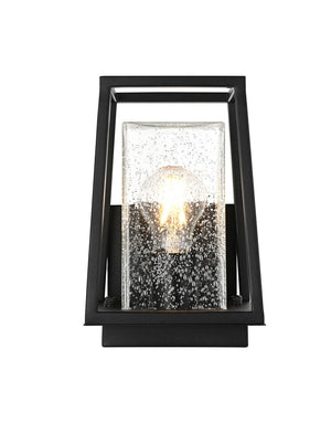 Elegant Lighting - OD359W10BK - One Light Outdoor Wall Sconce - Lehigh - Black