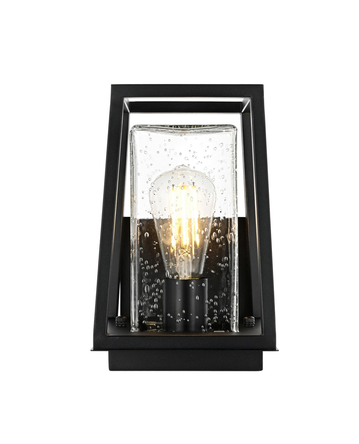 Elegant Lighting - OD359W11BK - One Light Outdoor Wall Sconce - Lehigh - Black
