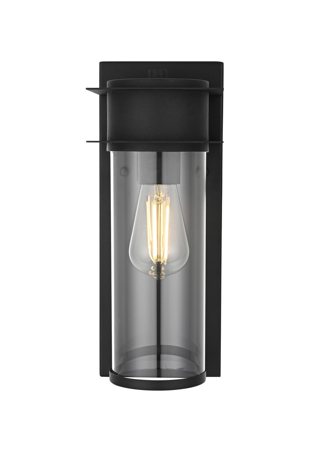 Elegant Lighting - OD363W14BK - One Light Outdoor Wall Sconce - Westmont - Black