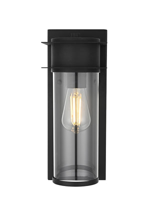 Elegant Lighting - OD363W14BK - One Light Outdoor Wall Sconce - Westmont - Black