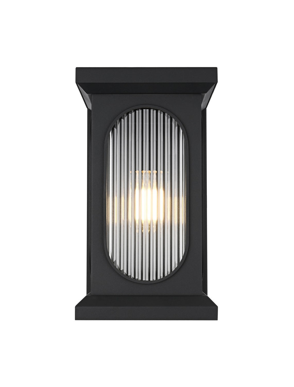 Elegant Lighting - OD417W17BK - One Light Outdoor Wall Sconce - Sevyn - Black