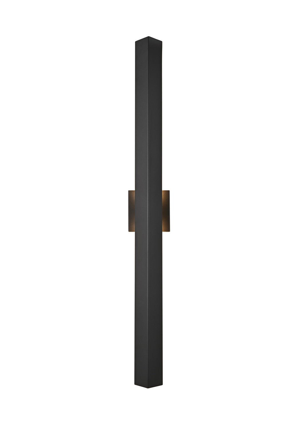 Elegant Lighting - OD505W38BK - LED Outdoor Wall Sconce - Troy - Black