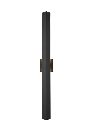 Elegant Lighting - OD505W38BK - LED Outdoor Wall Sconce - Troy - Black