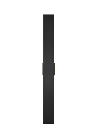 Elegant Lighting - OD506W40BK - LED Outdoor Wall Sconce - Waylen - Black