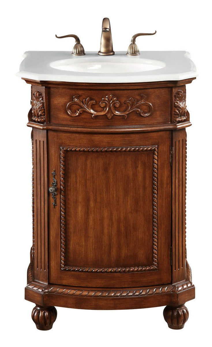 Elegant Lighting - VF-1009-VW - Single Bathroom Vanity - Danville - Teak