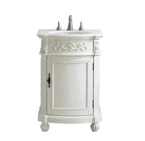 Elegant Lighting - VF-1010-VW - Single Bathroom Vanity - Danville - Antique white