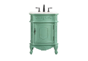 Elegant Lighting - VF-1031VM-VW - Single Bathroom Vanity - Berkshire - Vintage mint