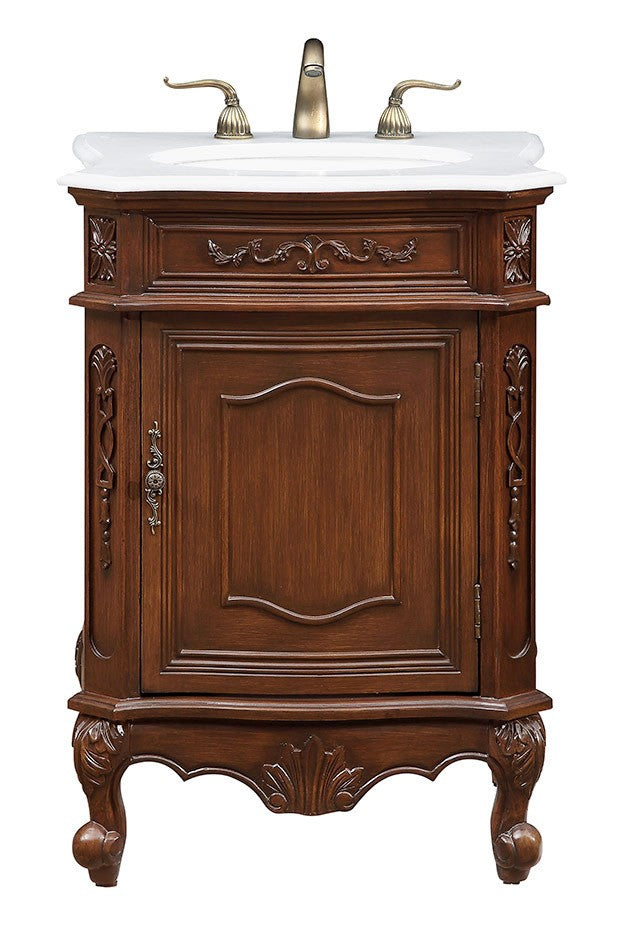 Elegant Lighting - VF-1031-VW - Single Bathroom Vanity - Berkshire - Brown