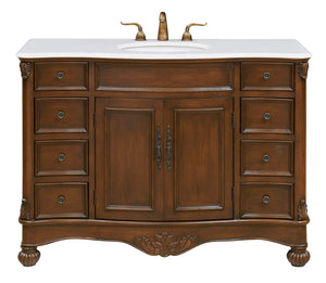 Elegant Lighting - VF-1034-VW - Single Bathroom Vanity - Windsor - Brown