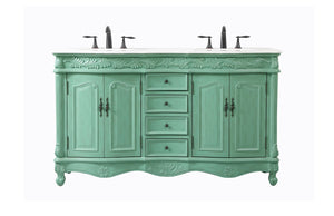 Elegant Lighting - VF-1049VM-VW - Double Bathroom Vanity - Windsor - Vintage mint