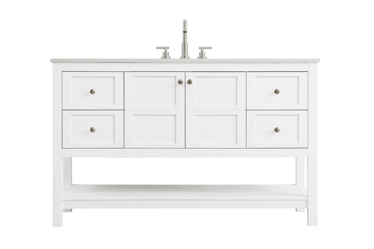 Elegant Lighting - VF16454WH - Bathroom Vanity - Theo - white