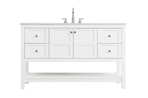 Elegant Lighting - VF16454WH - Bathroom Vanity - Theo - white