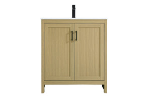 Elegant Lighting - VF25130MHB - Bathroom Vanity - Finnley - Honey Brown