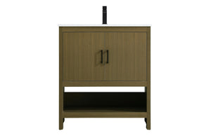 Elegant Lighting - VF25230MCB - Bathroom Vanity - Ira - Chestnut Brown