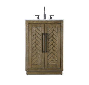 Elegant Lighting - VF29024HO - Bathroom Vanity - Chase - Hazel Oak