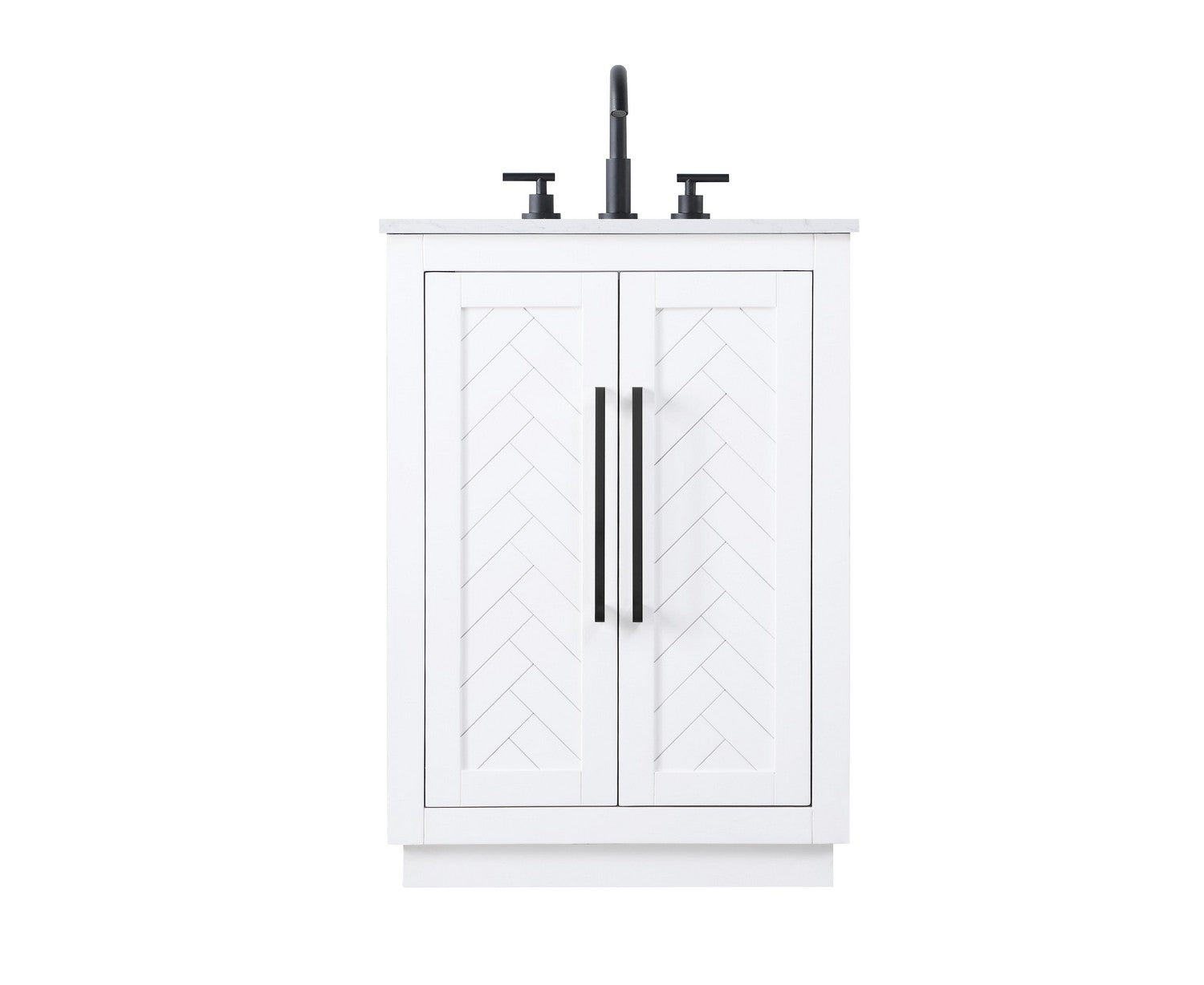 Elegant Lighting - VF29024WH - Bathroom Vanity - Chase - White