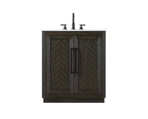 Elegant Lighting - VF29030CO - Bathroom Vanity - Chase - Chocolate Oak