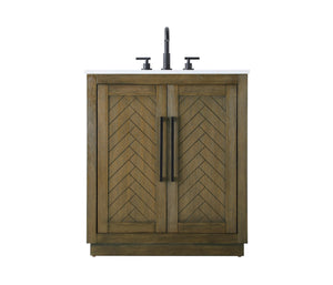Elegant Lighting - VF29030HO - Bathroom Vanity - Chase - Hazel Oak