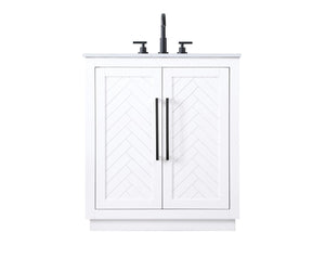 Elegant Lighting - VF29030WH - Bathroom Vanity - Chase - White