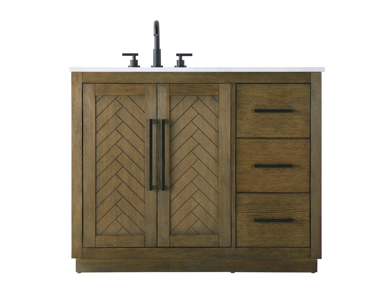 Elegant Lighting - VF29042HO - Bathroom Vanity - Chase - Hazel Oak