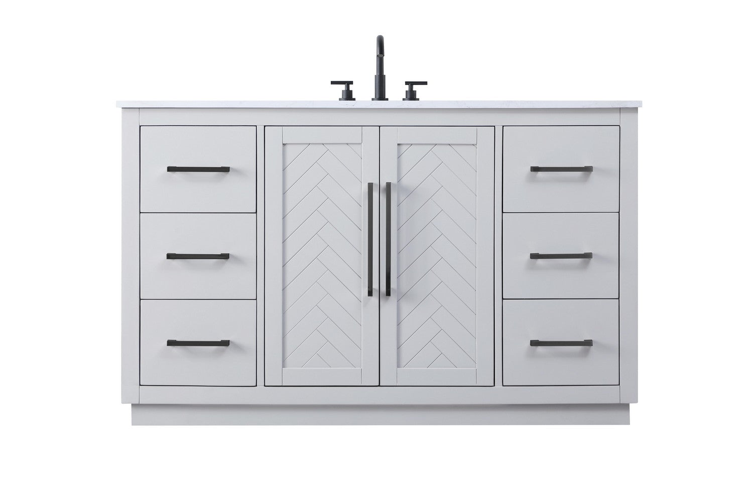 Elegant Lighting - VF29054GR - Bathroom Vanity - Chase - Grey