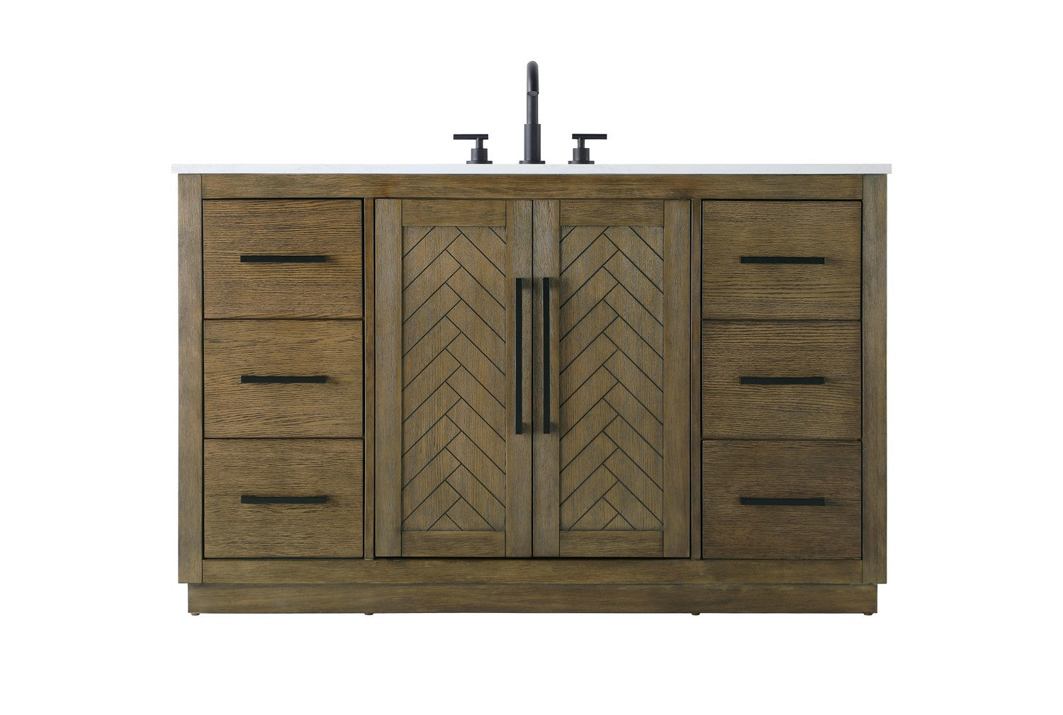 Elegant Lighting - VF29054HO - Bathroom Vanity - Chase - Hazel Oak