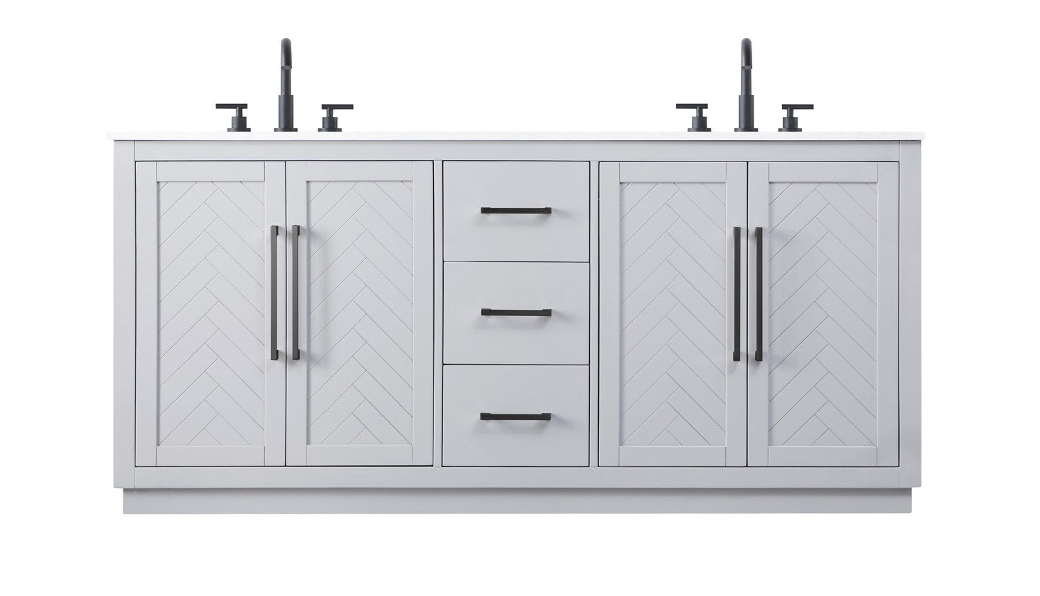 Elegant Lighting - VF29072DGR - Bathroom Vanity - Chase - Grey