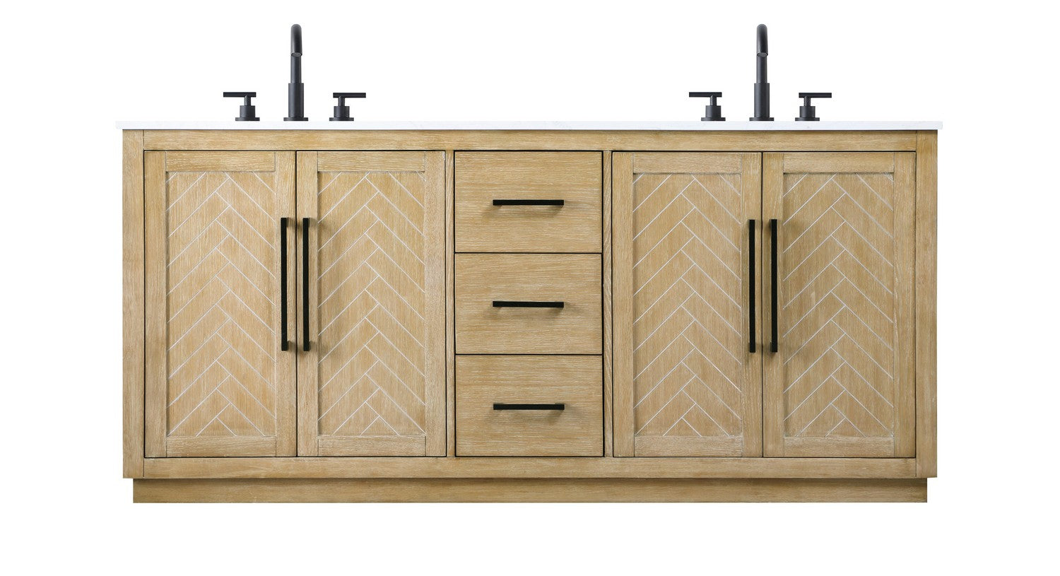 Elegant Lighting - VF29072DLO - Bathroom Vanity - Chase - Linen Oak