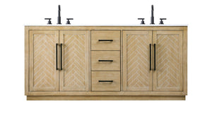 Elegant Lighting - VF29072DLO - Bathroom Vanity - Chase - Linen Oak