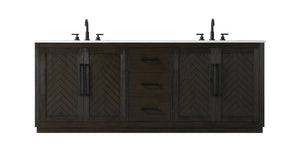 Elegant Lighting - VF29084DCO - Bathroom Vanity - Chase - Chocolate Oak