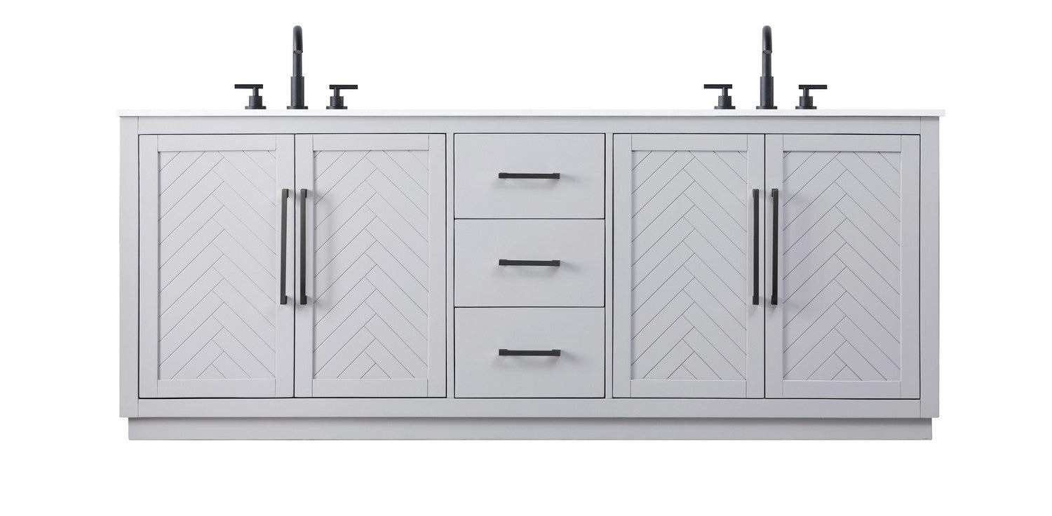 Elegant Lighting - VF29084DGR - Bathroom Vanity - Chase - Grey
