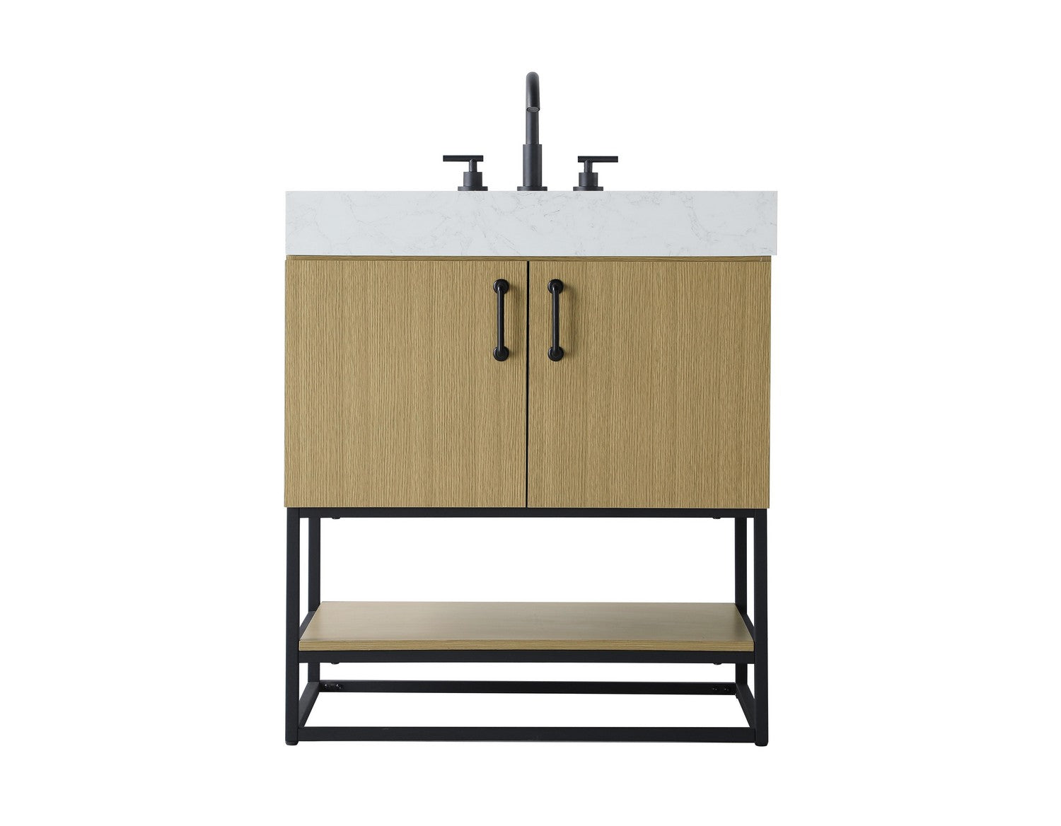 Elegant Lighting - VF29230MHB - Bathroom Vanity - Caroline - Honey Brown