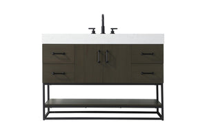 Elegant Lighting - VF29248MMB - Bathroom Vanity - Caroline - Mocha Brown