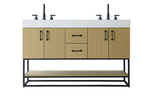 Elegant Lighting - VF29254DMHB - Bathroom Vanity - Caroline - Honey Brown