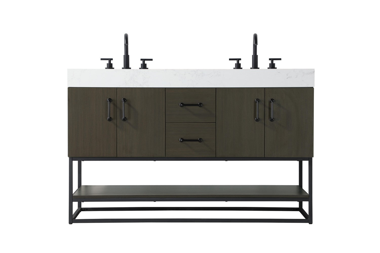 Elegant Lighting - VF29254DMMB - Bathroom Vanity - Caroline - Mocha Brown