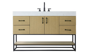 Elegant Lighting - VF29254MHB - Bathroom Vanity - Caroline - Honey Brown