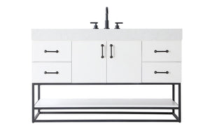 Elegant Lighting - VF29254WH - Bathroom Vanity - Caroline - White