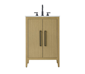 Elegant Lighting - VF29324MHB - Bathroom Vanity - Millie - Honey Brown