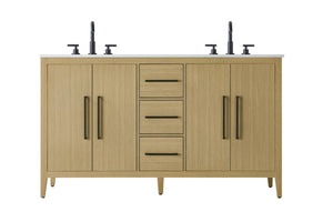 Elegant Lighting - VF29360DMHB - Bathroom Vanity - Millie - Honey Brown