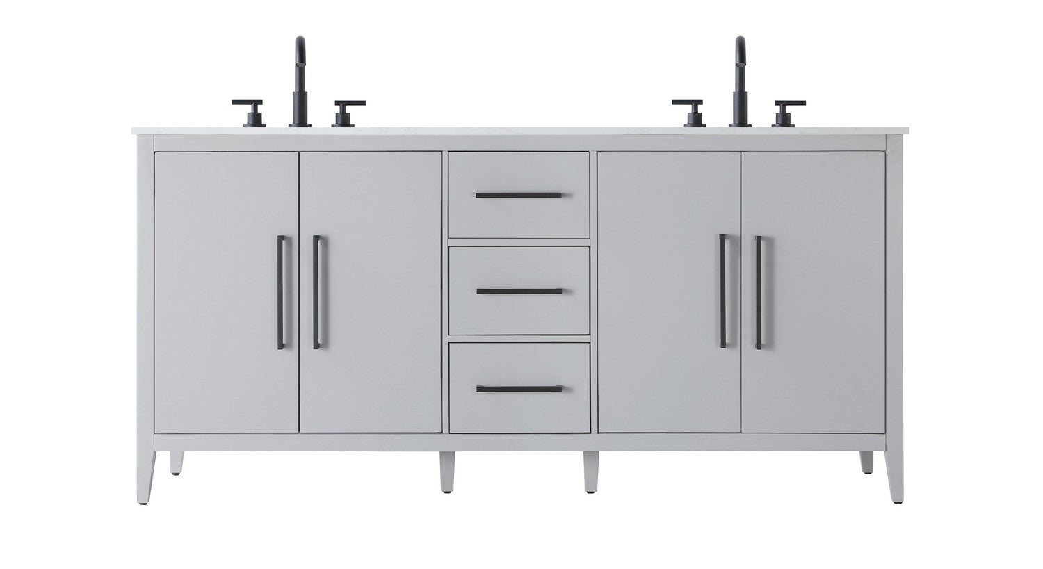 Elegant Lighting - VF29372DGR - Bathroom Vanity - Millie - Grey