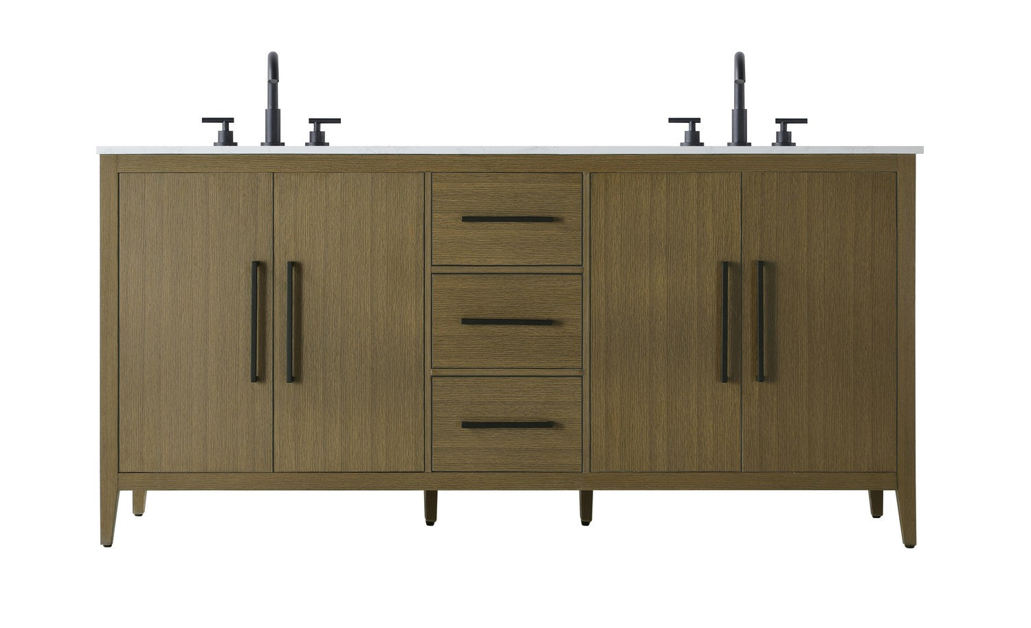 Elegant Lighting - VF29372DMCB - Bathroom Vanity - Millie - Chestnut Brown