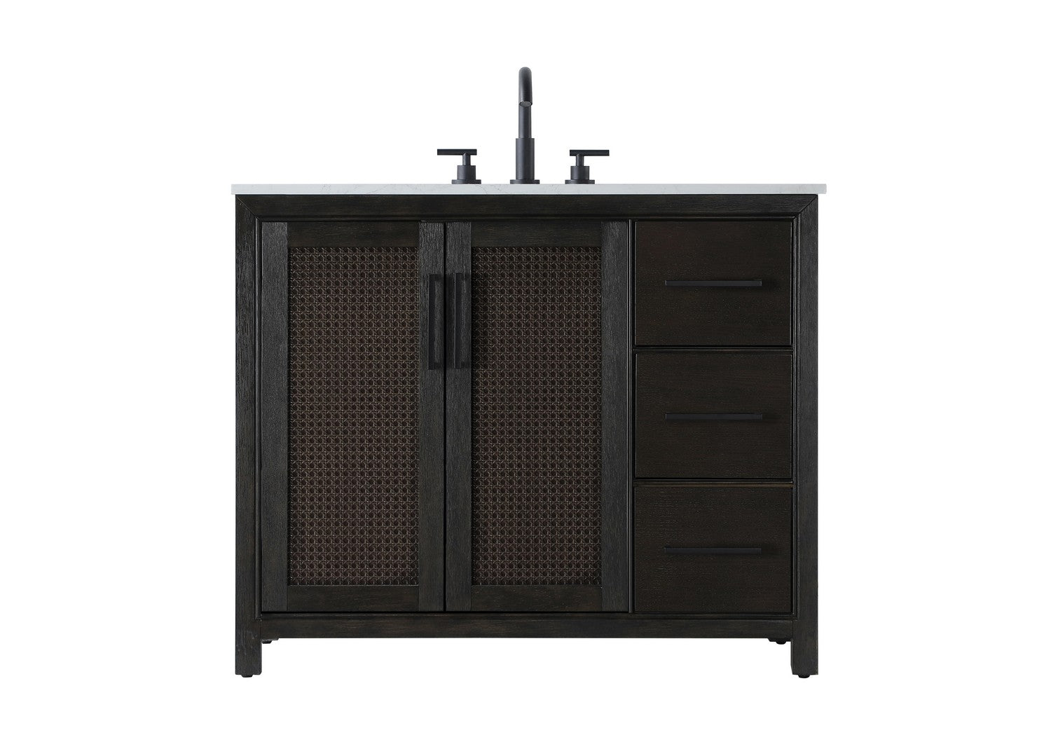 Elegant Lighting - VF29542CO - Bathroom Vanity - Alina - Chocolate Oak