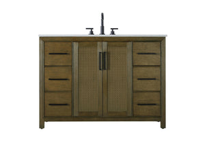 Elegant Lighting - VF29548HO - Bathroom Vanity - Alina - Hazel Oak