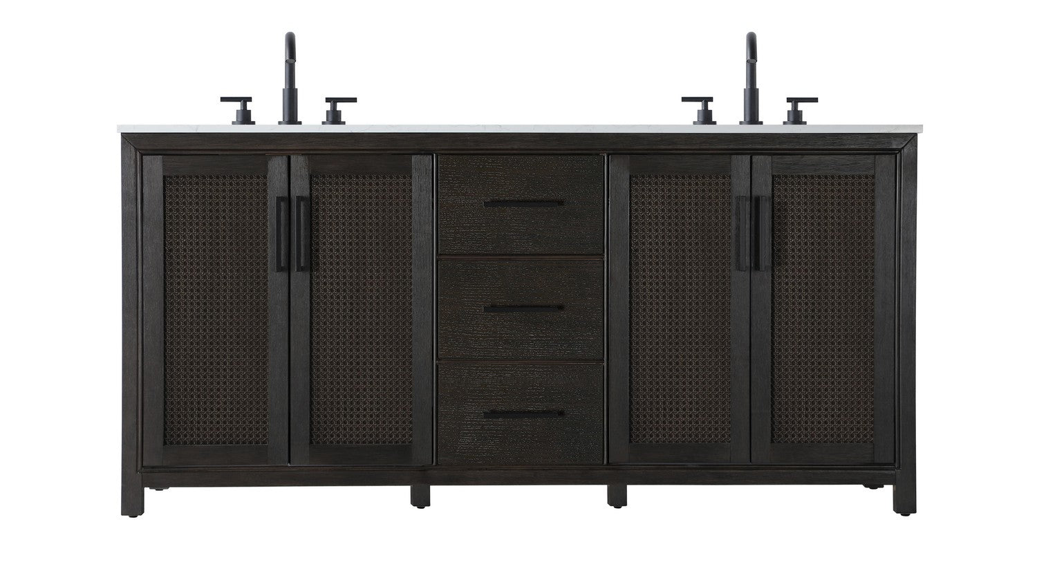 Elegant Lighting - VF29572DCO - Bathroom Vanity - Alina - Chocolate Oak