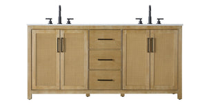 Elegant Lighting - VF29572DLO - Bathroom Vanity - Alina - Linen Oak