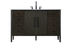 Elegant Lighting - VF29654CO - Bathroom Vanity - Blakely - Chocolate Oak
