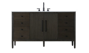 Elegant Lighting - VF29660CO - Bathroom Vanity - Blakely - Chocolate Oak